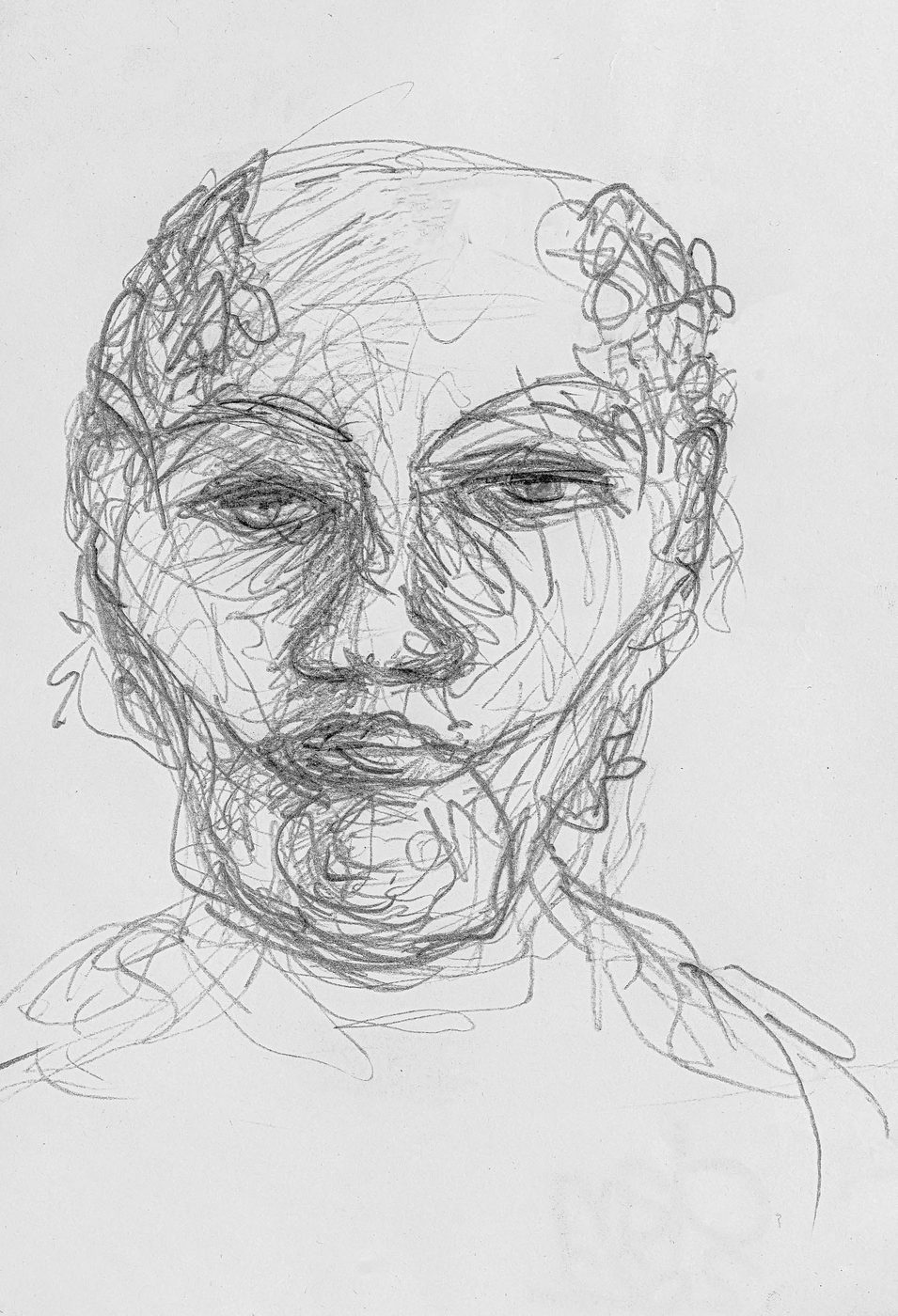 Bleistift-Portrait